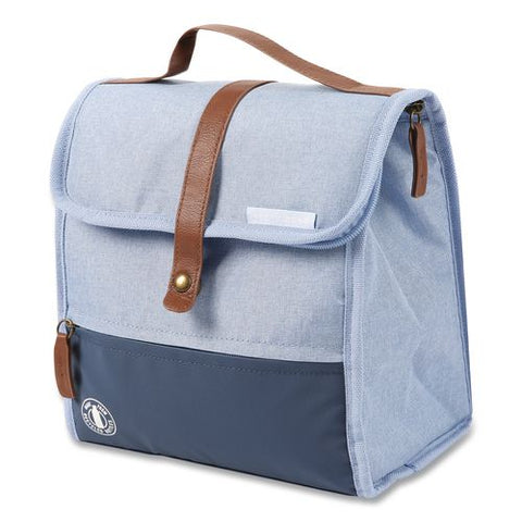 Eco Insulated Lunch Sack, 9" X 5.7" X 9.63", Blue