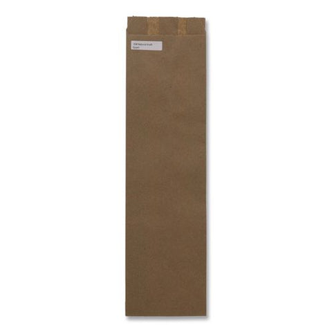 Grocery Paper Bags, Merchandise Size, 35# Basis Weight, 4.5 X 2.5 X 16, Brown, 500/bundle