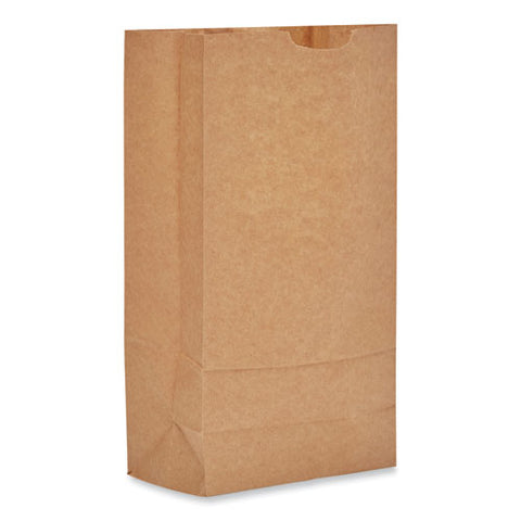 Grocery Paper Bags, Heavy-duty, #10 Size, 7" X 4.38" X 13.75", Natural, 500/bundle