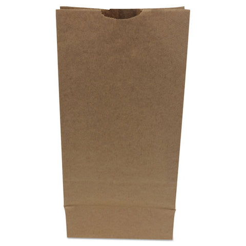 Grocery Paper Bags, Heavy-duty, #10 Size, 7" X 4.38" X 13.75", Natural, 500/bundle