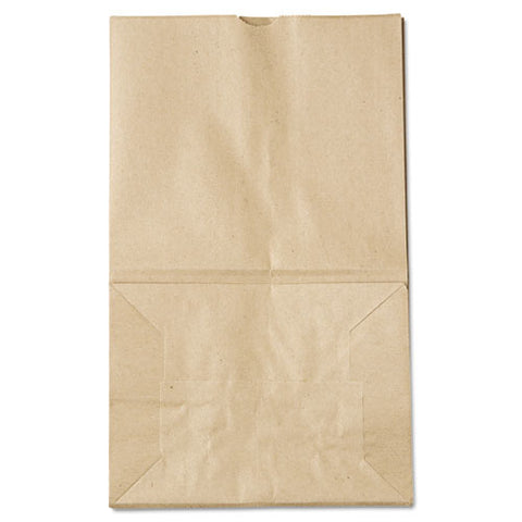 Grocery Paper Bags, #20 Squat Size, 8.13" X 5.88" X 12.5", Natural, 500/bundle