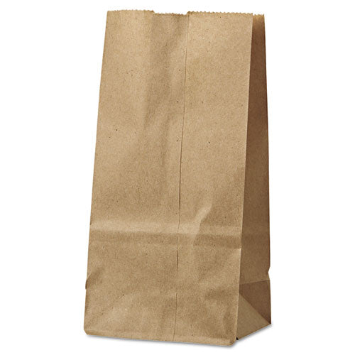 Grocery Paper Bags, #2 Size, 4.13" X 2.63" X 7.88", Natural, 500/bundle