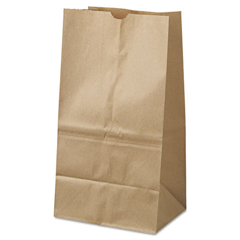 Grocery Paper Bags, #25 Squat Size, 8.25" X 5.25" X 16.13", Natural, 500/bundle