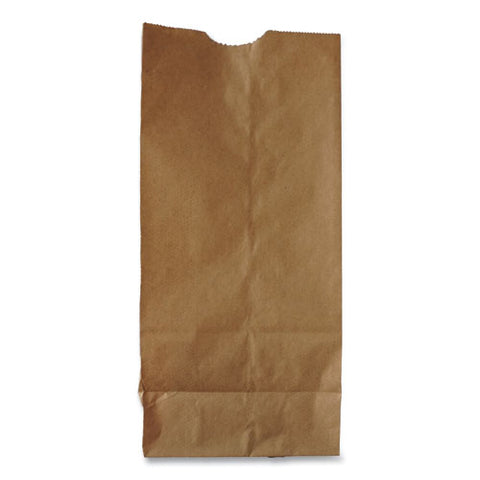 Grocery Paper Bags, #6 Size, 5.88" X 3.63" X 11", Natural, 500/bundle