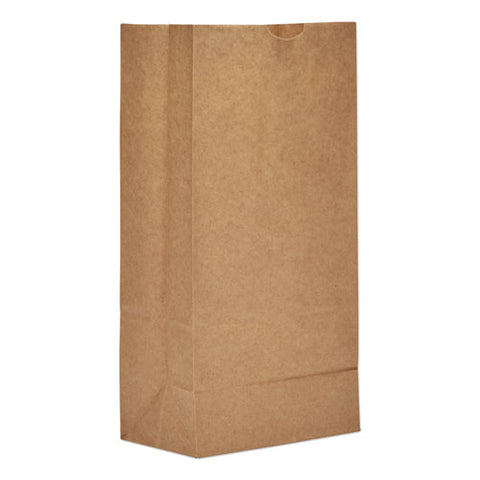 Grocery Paper Bags, #8 Size, 6" X 3.88" X 12.5", Natural, 2,000/bundle