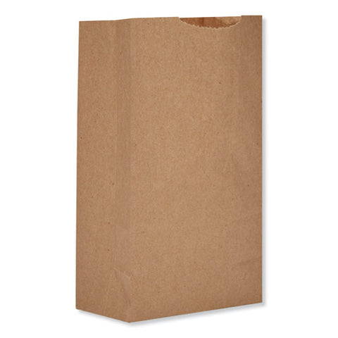 Grocery Paper Bags, Extra-heavy-duty, #2 Size, 4.13" X 2.63" X 7.88", Natural, 250 Bags/pack, 2 Packs/bundle