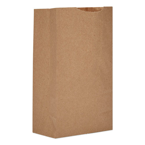 Grocery Paper Bags, Extra-heavy-duty, #3 Size, 4.74" X 2.91" X 8.66", Natural, 500/bundle