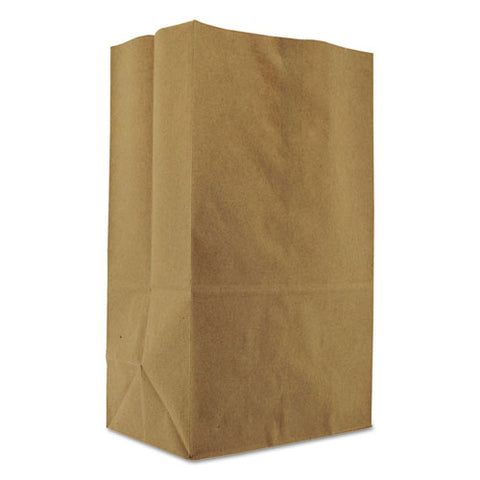 Grocery Paper Bags, #1/8 Bbl Squat Size, 10.5" X 6.25" X 13.88", Natural, 500/bundle