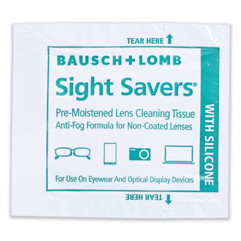 Sight Savers Pre-moistened Anti-fog Tissues With Silicone, 8 X 5, 100/box