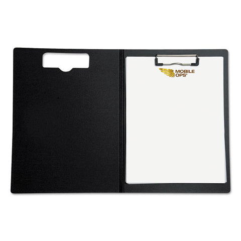 Portfolio Clipboard With Low-profile Clip, Portrait Orientation, 0.5" Clip Capacity, Holds 8.5 X 11 Sheets, Blue