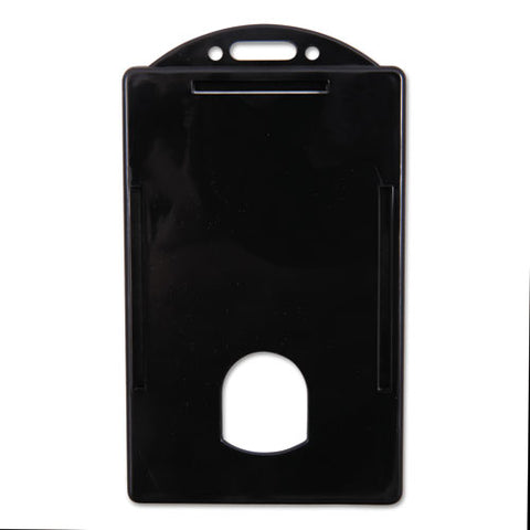 Sicurix Badge/card Holder, 4 X 2 9/10, Black, 25/pack