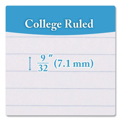 Composition Books, 1 Subject, Medium/college Rule, Black Marble Cover, (100) 9.75 X 7.5 Sheets