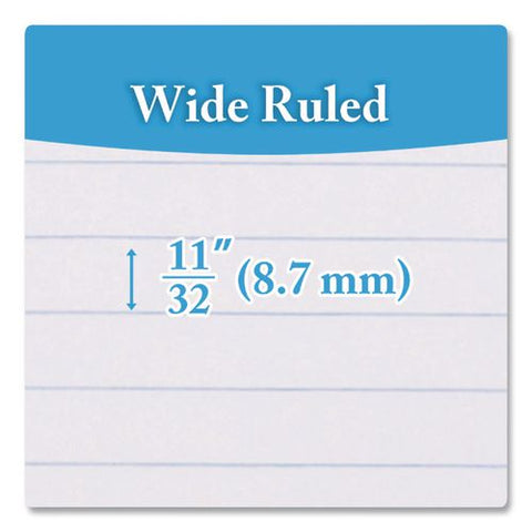 Composition Books, 1 Subject, Wide/legal Rule, Black Marble Cover, (100) 9.75 X 7.5 Sheets