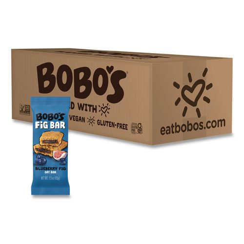 Blueberry Fig Bar, 1.5 Oz, 100/carton