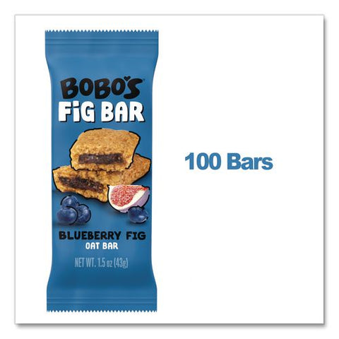 Blueberry Fig Bar, 1.5 Oz, 100/carton
