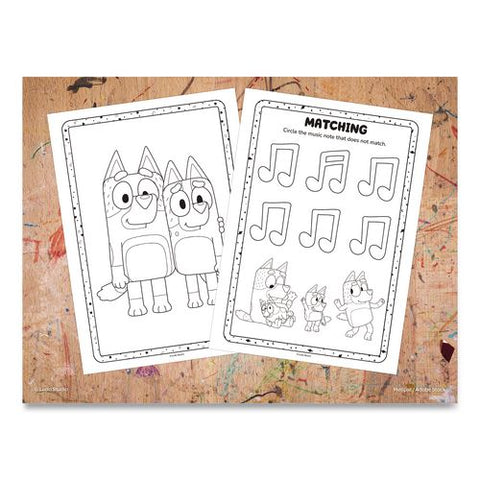 Bluey Jumbo Coloring And Activity Book, Ages 3 And Up, 64 Pages