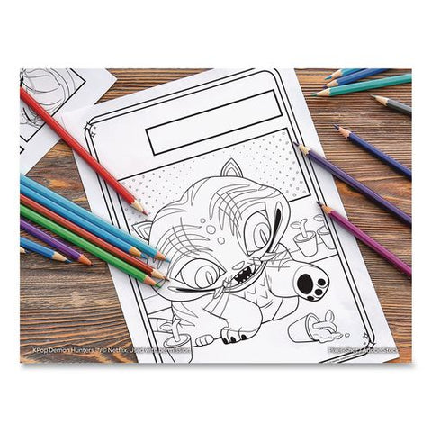 K-pop Demon Hunters Official Coloring Book, Ages 7 And Up, 40 Pages
