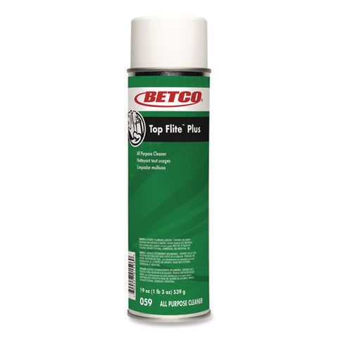 Top Flite Plus All-purpose Cleaner, 19 Oz Aerosol Can, 12/carton