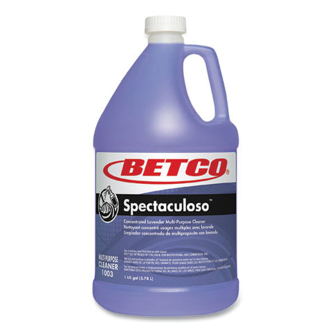 Spectaculoso Multipurpose Cleaner, Lavender Scent, 1 Gal Bottle, 4/carton