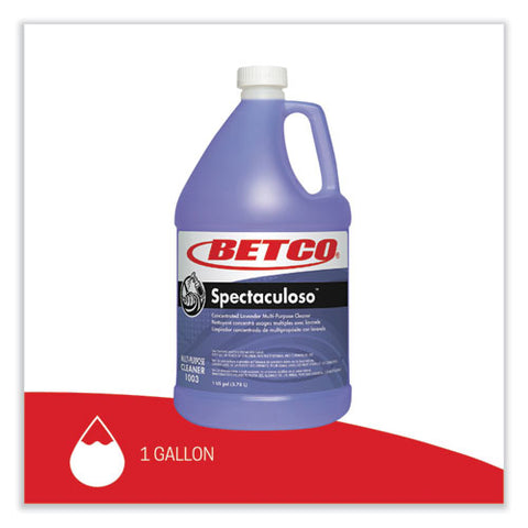 Spectaculoso Multipurpose Cleaner, Lavender Scent, 1 Gal Bottle, 4/carton
