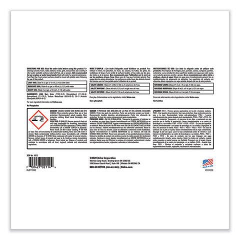 Kitchen Degreaser, 1 Gal Bottle, 4/carton