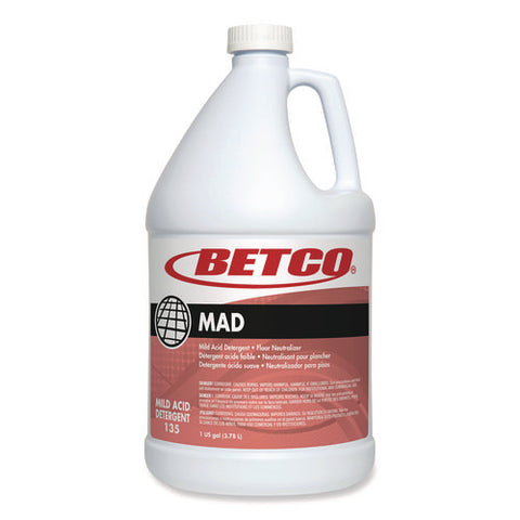 Mad Detergent, 1 Gal Bottle, 4/carton