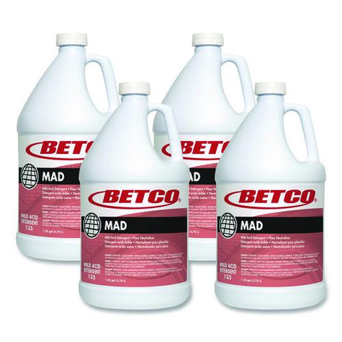Mad Detergent, 1 Gal Bottle, 4/carton