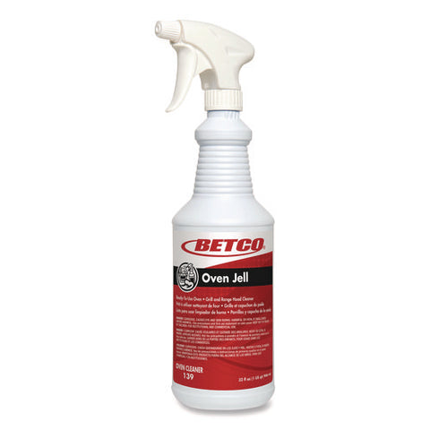 Oven Jell Cleaner, Lemon Scent, 32 Oz Bottle, 12/carton