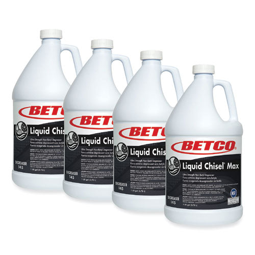 Liquid Chisel Max Non-butyl Degreaser, 1 Gal Bottle, 4/carton