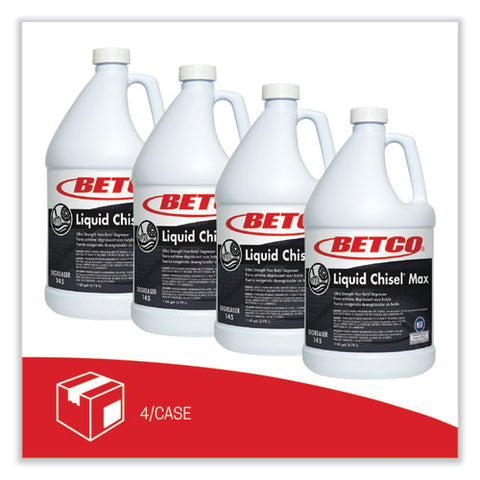 Liquid Chisel Max Non-butyl Degreaser, 1 Gal Bottle, 4/carton