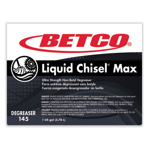Liquid Chisel Max Non-butyl Degreaser, 1 Gal Bottle, 4/carton