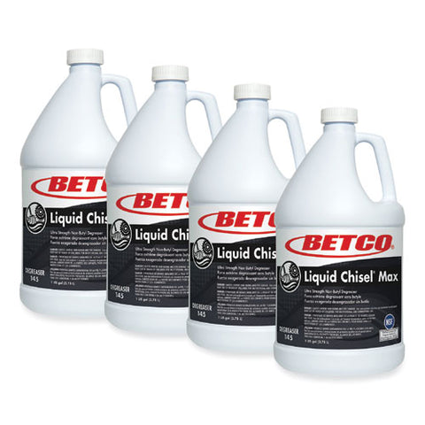 Liquid Chisel Max Non-butyl Degreaser, 1 Gal Bottle, 4/carton
