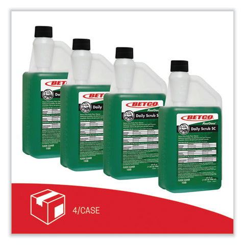 Daily Scrub Sc Floor Cleaner, 32 Oz Bottle, 6/carton
