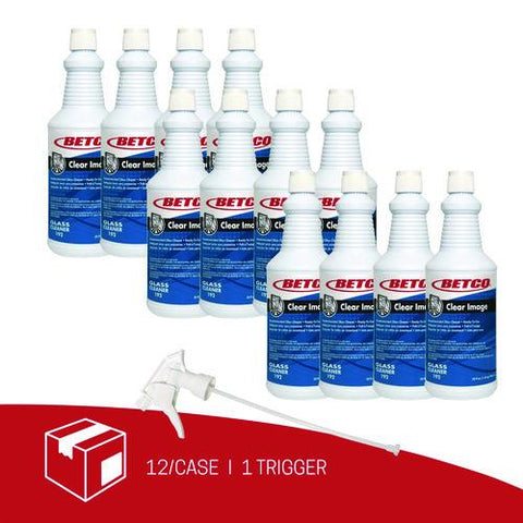 Clear Image Glass And Surface Cleaner, 32 Oz Bottle, 12/carton