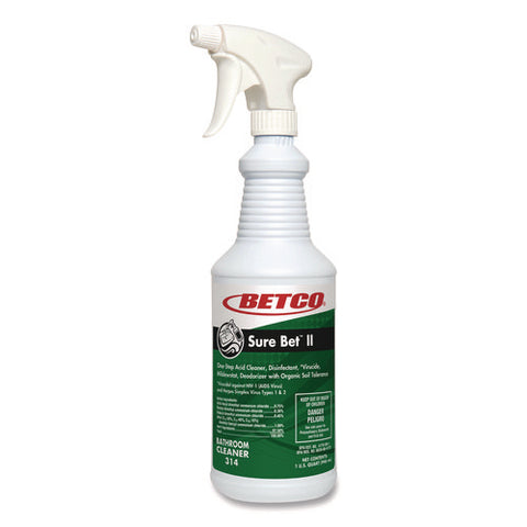 Sure Bet Ii Foaming Disinfectant, Citrus Floral Scent, 32 Oz Bottle, 12/carton