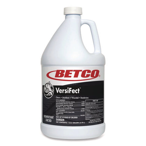 Versifect Cleaner Disinfectant, Fresh Scent, 1 Gal Bottle, 4/carton