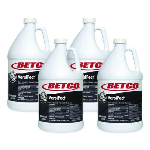 Versifect Cleaner Disinfectant, Fresh Scent, 1 Gal Bottle, 4/carton