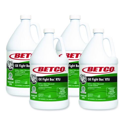 Ge Fight Bac Rtu Disinfectant, Fresh Scent, 1 Gal Bottle, 4/carton