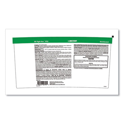 Fight Bac Rtu Disinfectant, Fresh Scent, 5 Gal Pail