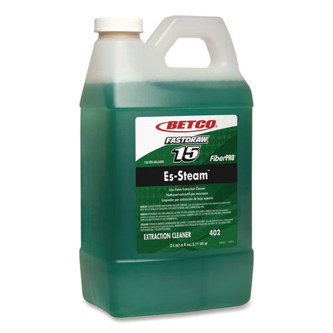 Fiberpro Es-steam Fastdraw Carpet Cleaner, Country Fresh Scent, 2 L Bottle, 4/carton
