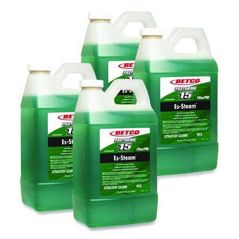 Fiberpro Es-steam Fastdraw Carpet Cleaner, Country Fresh Scent, 2 L Bottle, 4/carton