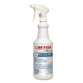 Pure Linen Rtu Odor Eliminator, Pure Linen, 32 Oz Spray Bottle, 6/carton