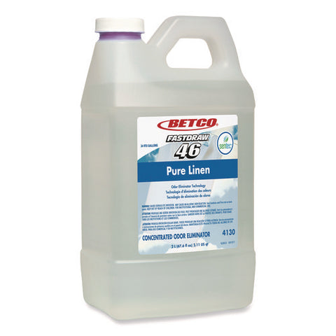 Sentec Pure Linen Concentrate Odor Eliminator, Pure Linen, 2 L Bottle, 2/carton