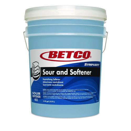 Symplicity Sour And Softener, Springtime Fresh Scent, 5 Gal Pail