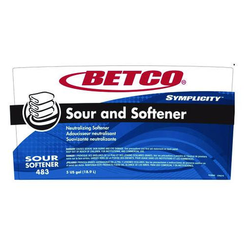Symplicity Sour And Softener, Springtime Fresh Scent, 5 Gal Pail