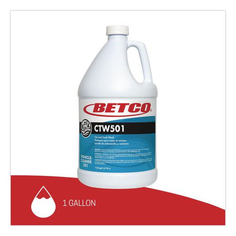 Ctw501 Car And Truck Wash, Lemon Scent, 1 Gal Bottle, 4/carton
