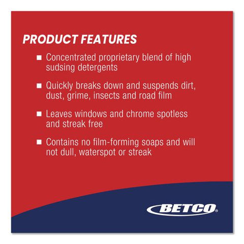 Ctw501 Car And Truck Wash, Lemon Scent, 1 Gal Bottle, 4/carton