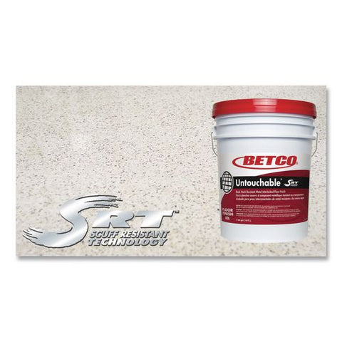 Untouchable Floor Finish With Srt, 5 Gal Pail
