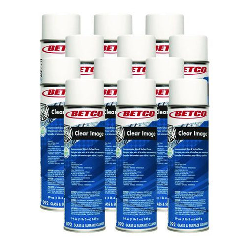 Clear Image Glass And Surface Cleaner, 19 Oz Spray Bottle, 12/carton