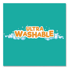 Kids Ultra Washable Markers, Medium Bullet Tip, Assorted Colors, 10/pack